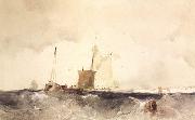 Richard Parkes Bonington At the English Coast (mk22) china oil painting reproduction